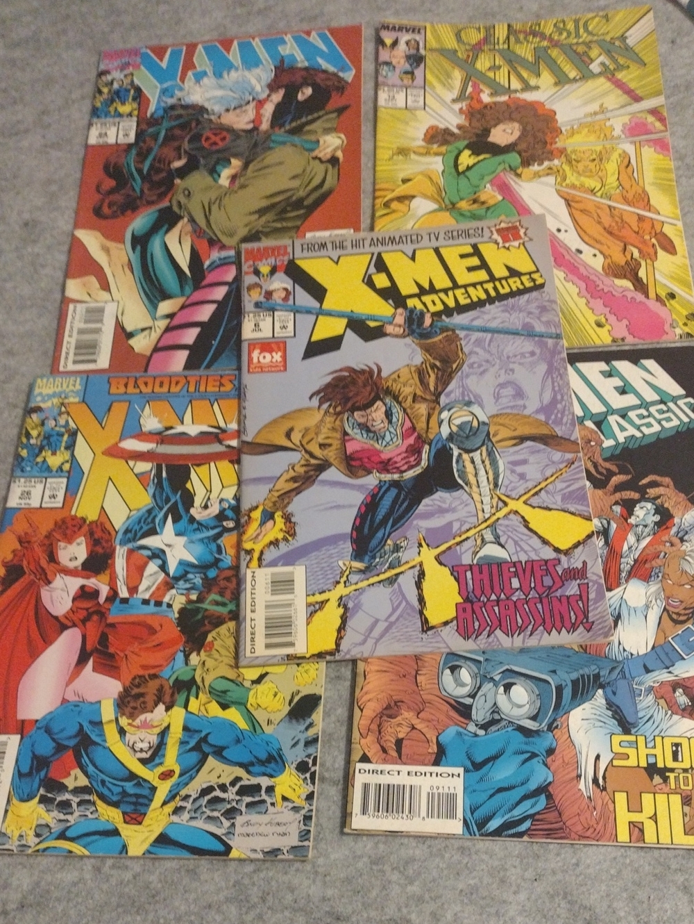 Marvel X-Men Comic Collection - Multicolor Covers